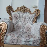 مبل سلطنتی هفت نفره|مبلمان خانگی و میز عسلی|کرمانشاه, |دیوار