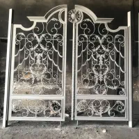 دروازه حیاطی ویلایی۳۹۵درب باغی سنگین۲لته پارکینگیB|مصالح و تجهیزات ساختمان|رشت, حومه رشت|دیوار