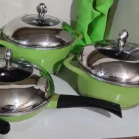 سرویس قابلمه ۸ پارچه چدن مارک ام جی اس