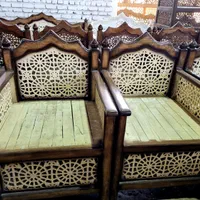 تخت سنتی سایز مبلمانی ۴ نفره ۱۲۲۲|مبلمان خانگی و میز عسلی|اصفهان, زاجان|دیوار