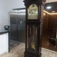 ساعت ایستاده چوب گردو