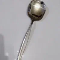 قاشق خورشت اصل شرکتی نو ضخیم استیل خالص