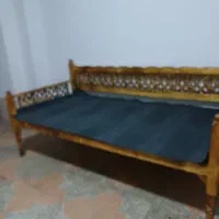 تخت سنتی چوبی|مبلمان خانگی و میز عسلی|آمل, |دیوار