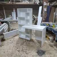 میز تحریر وکتابخانه سرهم(آک )|میز تحریر و کامپیوتر|مشهد, خواجه ربیع|دیوار