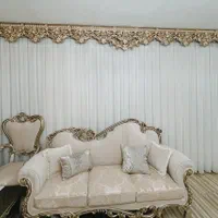 پرده حریر در حد نو و اعلا