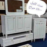 ست کنسول با آینه و میزتلویزیون و جاکفشی مدل 8900