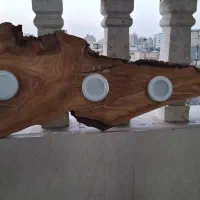 لوستر چوبی و چراغ خواب چوبی|لوستر و چراغ آویز|مشهد, شهرک بهارستان|دیوار