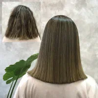 خداحافظی با موهای وز با صافی و احیا 100%