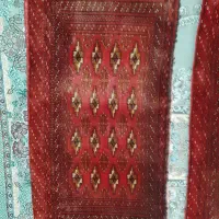 یک جفت پشتی دستبافت ترکمن اصل|پشتی|مشهد, طبرسی شمالی|دیوار