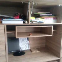 میز کامپیوتر و کتابخانه بزرگ|میز تحریر و کامپیوتر|تهران, اختیاریه|دیوار