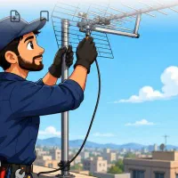 نصاب آنتن بدون بدقولی