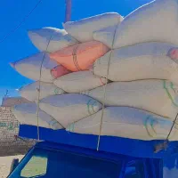 یونجه، کاه گندم و پرس سفال شمال کاه خار شتری سبز