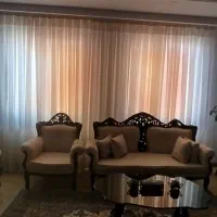 پرده پذیرایی وپرده اتاق خواب دوعددرنگی