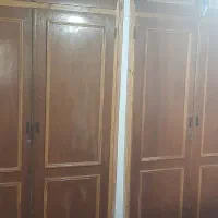 درب کمد دیواری دوعدد چوبی سهیوسالم|جاکفشی، کمد، دراور|قوچان, |دیوار