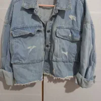 کت جین آبی روشن