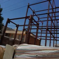 جوشکار ی.والپست . نبشی کشی .نصب تیرچه فوم|خدمات پیشه و مهارت|کرمانشاه, |دیوار