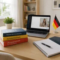 آموزش زبان آلمانی توسط مدرس خانم