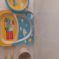ظرف غذای کودک  بامبو