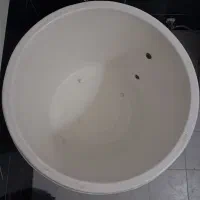 وان حمام گرد عمیق سالم قطر ۸۰ سانت