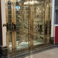 درب استیل. نرده کابلی و شیشه ای. نرده و حفاظ استیل