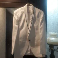 کت سفید مردانه