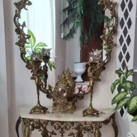 آئینه شمعدانی برنز همرابامیزوساعت کیلوئی 800تومن