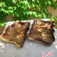 ظروف چوبی اردو خوری دکوری تزئینی|ظروف سرو و پذیرایی|تاکستان, |دیوار