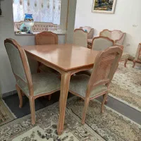 مبل کلاسیک فرانسوی و نهارخوری ۴ نفره نو|مبلمان خانگی و میز عسلی|تهران, ائمه اطهار|دیوار
