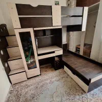 تخت دو طبقه . فوری به دلیل جا به جایی