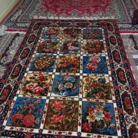 قالی دست بافت خشتی|فرش|اصفهان, نقش جهان|دیوار