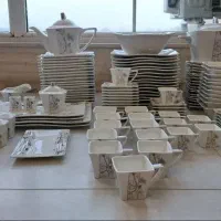 سرویس چینی مارک بلمونت انگلیس ( Belmont) 137 پارچه|ظروف سرو و پذیرایی|کرج, شهرک اوج|دیوار