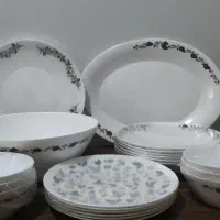 سه دست سرویس۲۸پارچه پارس اپال طرح کریسمس زیر قیمت