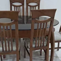 میز نهار خوری 6 نفره