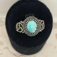 انگشتر نقره با سنگ 925