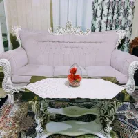 مبلمان ۷نفره به همراه جلومبلی وعسلی