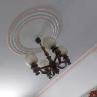 لوستر چوبی