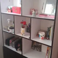 کمدکتاب خانه ازجنس ام دی اف درحد نو