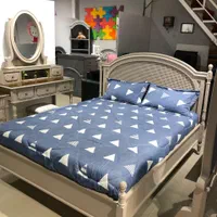 سرویس کودک تمام چوب و روکش رنگ‌شده پاسارگاد|تخت و سرویس خواب|تهران, ازگل|دیوار