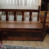 تخت سنتی تمام چوب