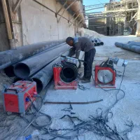 جوشکاری لوله های پلی اتیلن|خدمات پیشه و مهارت|کبودرآهنگ, |دیوار