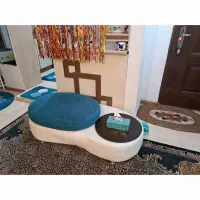 حراجه مبله ۹ نفره سبکو قابله حملو نقل|مبلمان خانگی و میز عسلی|فولادشهر, مسکن مهر فولادشهر|دیوار