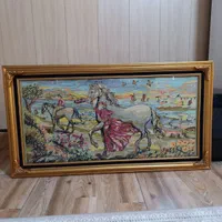 تابلو فرش بسیار قدیم