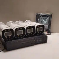 فروش پکیج دوربین مداربسته چهار عددی گارانتی دار