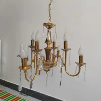 لوستر ۸ شاخه|لوستر و چراغ آویز|خرم‌آباد, |دیوار