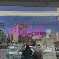 تابلو ال ای دی ویولت