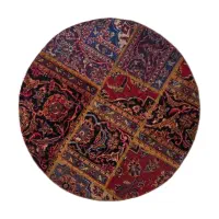 قالیچه های گرد چهلتیکه دستبافت بهترین کادوی یلدایی|فرش|تهران, شهرک چیتگر|دیوار