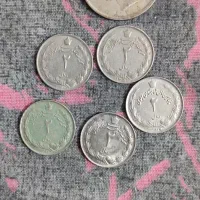 ۶ عدد سکه نقره