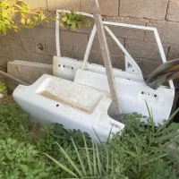 دوعدد در پراید بادر جعبه بدون رنگ