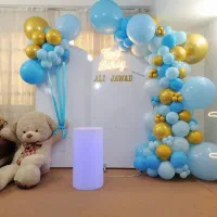 اجرای دکور های تولد و گل ارایی|خدمات پذیرایی، مراسم|قم, باغ شریفی|دیوار