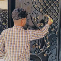 رنگ کاری رنگ امیزی نقاشی ساختمان رنگین کمان|خدمات پیشه و مهارت|قم, نیروگاه|دیوار